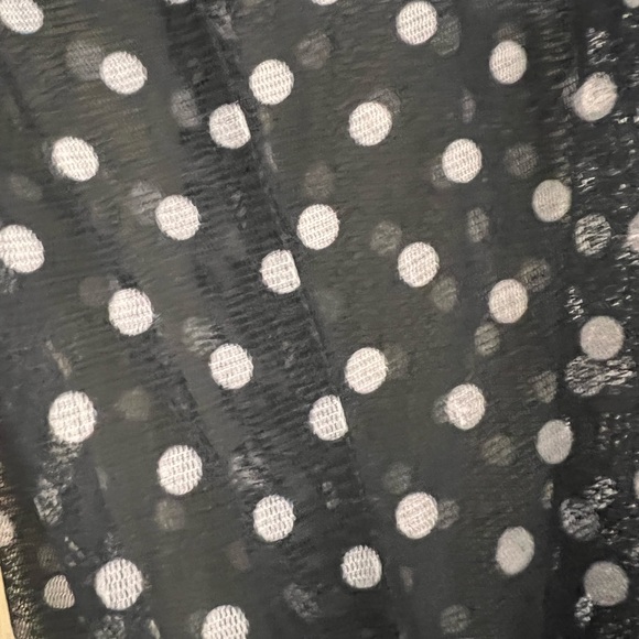 Ashley Stewart women’s smocked polka dot blouse - Picture 2 of 3